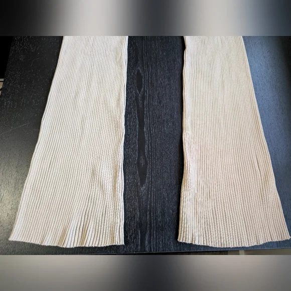 KOTN Ribbed Lounge Pant in Natural - Picture 7 of 11